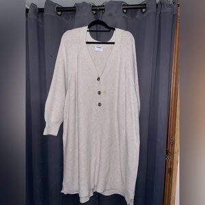 Old Navy Creme Sweater Dress